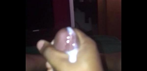  Straight, BBC, Dick, eggplant, black cock, masturbation, jerking off, cumming, load